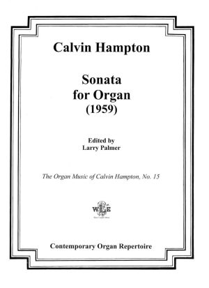 Sonata for Organ – Calvin Hampton-0