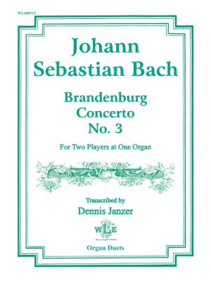 Johann Sebastian Bach Brandenburg Concerto No. 3 – Johann Sebastian Bach-0