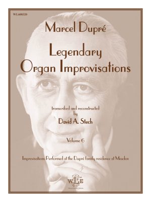 Legendary Organ Improvisations, Volume 6 - Marcel Dupré-0