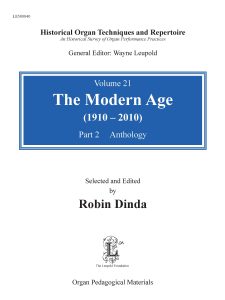 Volume 21 - The Modern Age (1910 - 2010) Part 2, Anthology and Volume 20 - The Modern Age (1910-2010) Part 1, Text: A TWO VOLUME SET