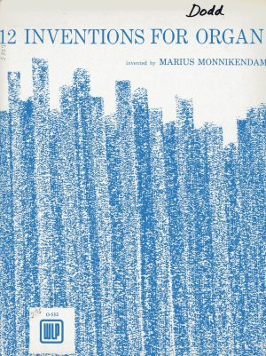 Monnikendam, Marius – 12 Inventions For Organ